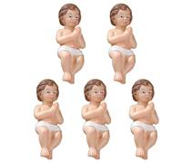 Figura Del Bebé Jesús En El Belén, Escultura De Resina Bebé De Jesucristo Figura De La Infancia, Niño Jesús Hermoso Detallado Niño Cristo, Decoración De Navidad Cristiana Para El Hogar, Para El