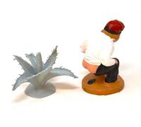 Figura del belén oculto de 5cm. encuentra la figura navideña. el hombre que hace caca. estatuilla cagando. conjunto de escena de natividad, figuras, jesús. 3 reyes. modelos a escala