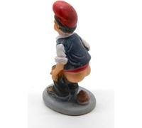 Figura del belén oculto de 6.5cm. encuentra la figura navideña. el hombre que hace caca. estatuilla cagando. conjunto de escena de natividad, figuras, jesús. 3 reyes. modelos a escala