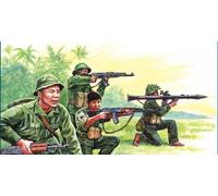 Figura Del Ejército Vietnamita / Vietcong 1:72 Kit De Modelo De Plástico ITALERI