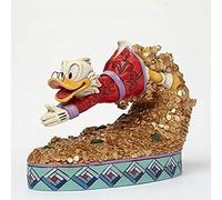Figura enesco disney clasicos tio gilito nadando en dinero