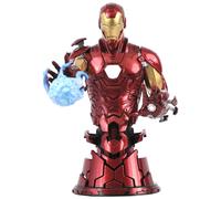 Figura diamond collection marvel avengers iron man mini busto resina 15 cm 1 - 7 scale