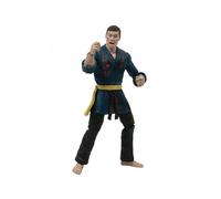 Figura JCVD Jean Claude Van Damme Blue Gi Deluxe Articulada 18 cms