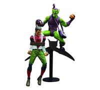 Figura diamond select toys marvel classic the amazing spider - man re - run green gobling vs spider - man 18cm