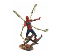 Figura diamond select toys marvel premier collection avengers 3 iron spider - man