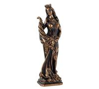 Figura Diosa de la Fortuna Resina Pintada a Mano 20 cm