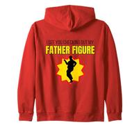 Figura Divertida con Texto en inglés I See You Checking out My Father Sudadera con Capucha