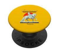 Figura Ecuestre de Jan Wellem Frente al Ayuntamiento de Düsseldorf PopSockets PopGrip Adhesivo
