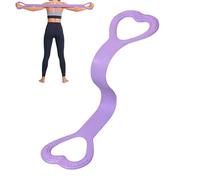 Figura Eight Fitness Band, High Elasticity Non Slip Rope, Ergonómico Resistance Trainer for Upper Body Ejercise, Cómodo Grip, Portable Workout Gear, Gym Home Travel Ejercise