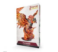 Figura en miniatura de Phoenix de Dungeons & Lasers: altura de 6,1"" (155 mm) con