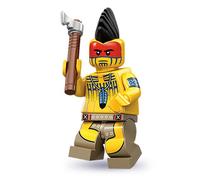 Figura en miniatura del guerrero Tomahawk de la serie Lego 10
