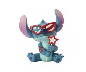 Figura enesco diseny stitch patriota