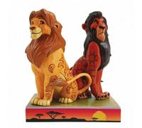 Figura enesco Disney el Rey Leon Simba y Scar