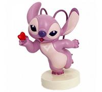 Figura Enesco Disney Lilo & Stitch - Ángel con Corazón Artesanal
