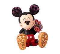 Disney Traditions, Figura de Mickey con ramo de flores, para coleccionar, Enesco