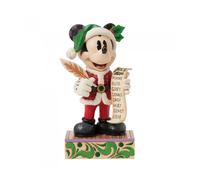 Figura enesco disney papá noel mickey