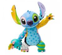 Figura Enesco Disney Stitch y Scrump by Romero Britto - Colección Disney by Britto