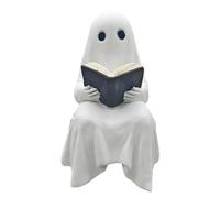Figura fantasma de Halloween - Escultura de apariencia embrujada, estatua de miedo | Adorno de villano, modelo fantasma espeluznante, pantalla del alma gótica, accesorio ghast effrayan