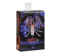 Figura Freddy Ultimate 7″ De NECA Pesadilla En Elm Street Guerreros Del Sueño