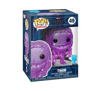 Funko Pop! Artist Series: Marvel Infinity Saga - Object - Thor - Púrpura - Figura de Vinilo Coleccionable - Incluye Estuche Protector de Plástico - Idea de Regalo- Mercancia Oficial