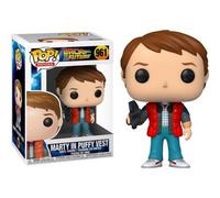 Funko Pop! Movies: BTTF - Marty Mcfly In Puffy Vest - Back To The Future - Figura de Vinilo Coleccionable - Idea de Regalo- Mercancia Oficial - Juguetes para Niños y Adultos - Movies Fans