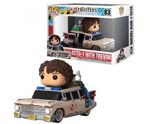 Figura Funko Pop Rides Cazafantasmas Afterlife Ecto-1 con Trevor