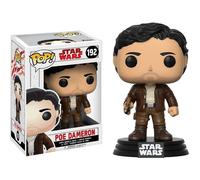 Funko Figura Pop Poe Dameron Star Wars Los Últimos Jedi 192 Vinilo Bobble