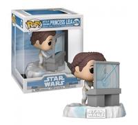 Funko pop deluxe star wars princesa leia en la batalla de la base en echo 45901
