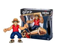 Heroes of Goo Jit Zu BANDAI Supagoo Luffy Figura de Acción Extra Grande - El capitán de One Piece con Poderes Gomu Gomu ¡Estíralo como Nunca Antes y Conquista los Mares! CO42939