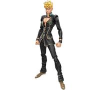 MediCos JoJo's Bizarre Adventure Parte 5: Chozo Kado Giorno Giovanna (versión Negra) Figura de Super Acción, Multicolor, 6 Pulgadas