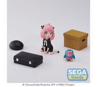 Sega estatuilla spy x family pvc anya forger 7 cm