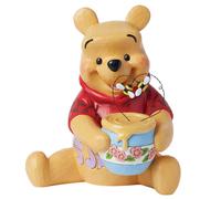Figura Grande Winnie Pooh con tarro de Miel 31,5 cm