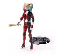Figura Harley Quinn BendyFigs DC Comics The Noble Collection 18 cm Diseño Det...