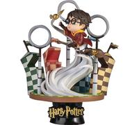 Figura Harry Potter Jugador De Quidditch Diorama 16 Cms