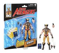 Hasbro Figura de acción Marvel Legends Daken (Wolverine) Dark Avengers articulada 15 cm, mini cómic