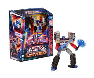 Figura hasbro transformers legaly united leader class optimus prime