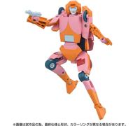 Figura Hasbro Transformers Takara Tomy Missing Link C-07 Arcee Edición Coleccionista
