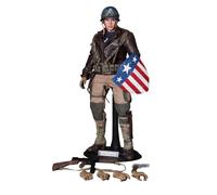 Figura Hot Toys MMS180 - Marvel Comics - Captain America : The First Avenger - Captain America Rescue Uniform Version
