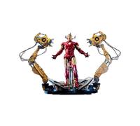 Iron Man 2 Figura de Acción 1/4 Mark IV Con Suit-Up Gantry 49CM