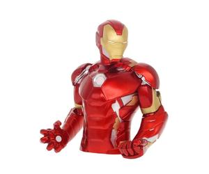 Figura hucha busto iron man 20 cm