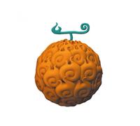 Figura hucha plastoy one piece flame flame fruta