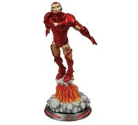 Figura Iron Man Con Peana Diorama Marvel Select 18 Cms