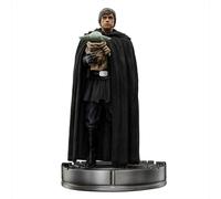 IRON STUDIOS - Luke Skywalker y Grogu BDS Art Scale 1/10 - Star Wars The Mandalo
