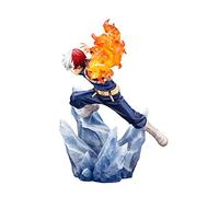 Figura kotobukiya my hero academia artfxj shoto todoroki ver 2 bonus edition pvc escala 1 - 8 26 cm