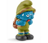 Figura Los Pitufos en la jungla : el Pitufo agotado