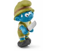 Schleich Los Pitufos - Figura Pitufo Aventurero, 5,5 cm
