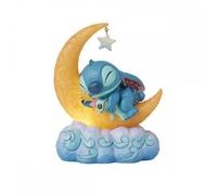 Figura Luminosa Enesco Disney Traditions: Stitch y Scrump en la Luna