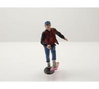 Figura Marty Con Hoverboard Volver al Futuro 1:43 Cartrix CTPL078