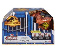 Figura Articulada Dinosaurio Jurassic World Uncaged en Llamas con Sonido