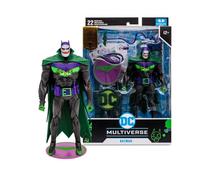 Figura mcfarlane toys dc multiverse 7in - batman (batman: white knight)(jokerized)(gold label)